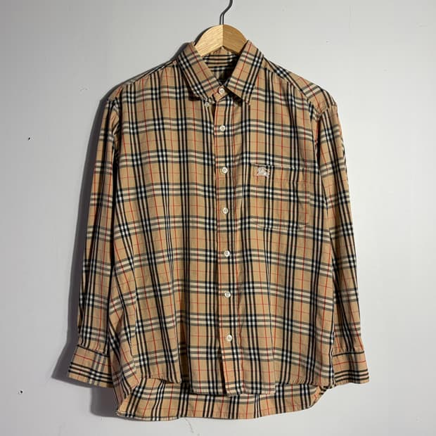 버버리 빈티지 노바 체크 셔츠 (무료배송)