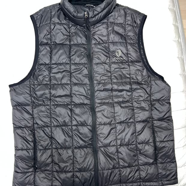 블랙야크 경량 패딩 조끼 블랙 xxxl 115