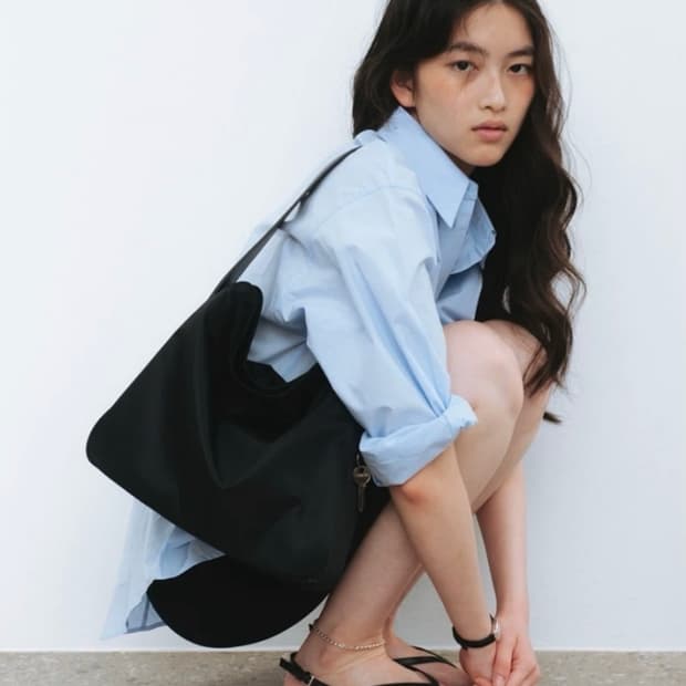 얼바닉 나일론 호보백