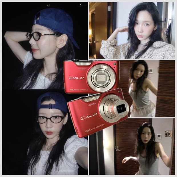 ✨태연 픽 업그레이드 모델 ✨ 카시오 엑슬림 EX-Z450 엑슬림450