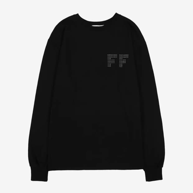 팬시클럽 FF 레터링 롱슬리브 블랙(black) 