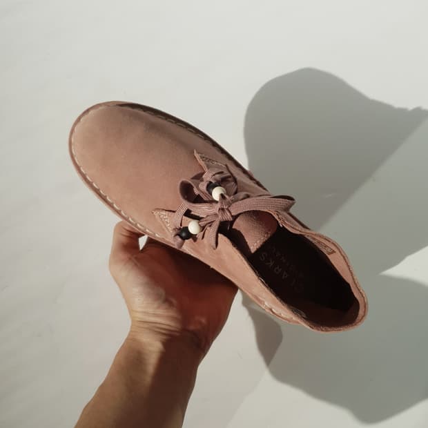 CLACKS suede desert boots