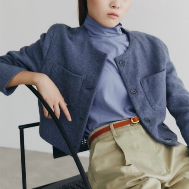 38컴온커먼 코튼 자켓