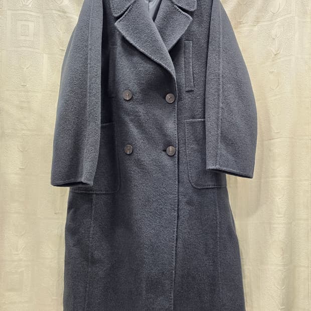 거의새거) 소울 SO.WOOL 핸드메이드 더블 버튼 양모 롱 코트 L(1