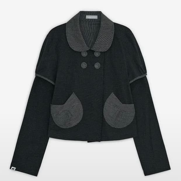 허그유어스킨 라운드자켓