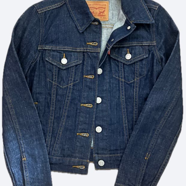 리바이스 데님 자켓 청자켓