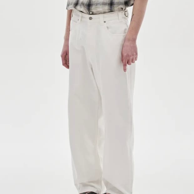 [2] 노운 와이드 팬츠 화이트