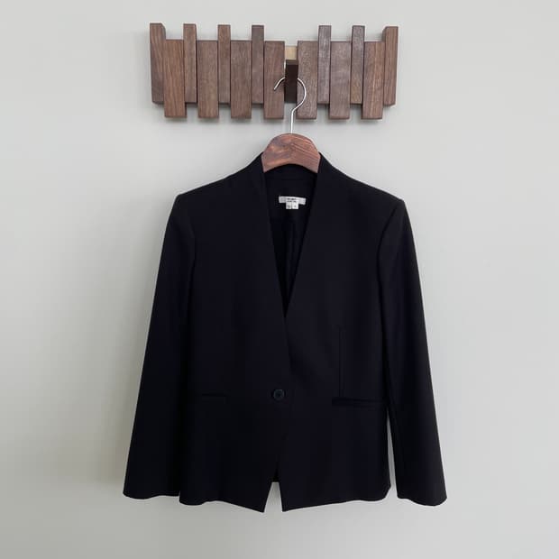 핼무트 랭 논카라 블랙 블레이저