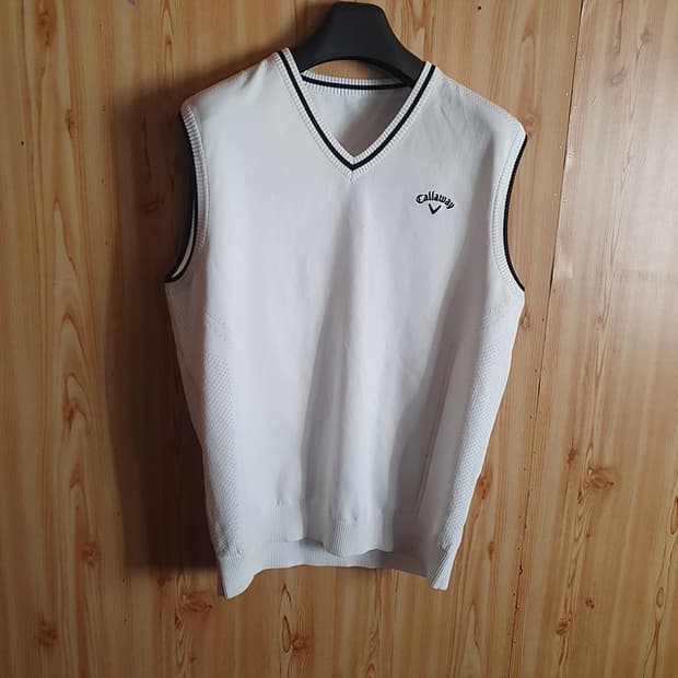 캘러웨이 브이넥 니트 조끼 110