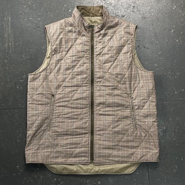 105 헨리코튼 퀼팅 조끼 