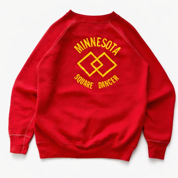 60's 'MINNESOTA Square Dancer' 스웻셔츠 100
