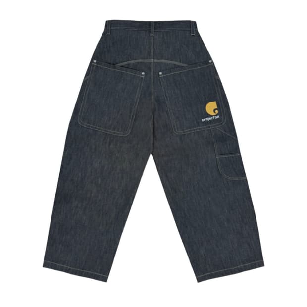 [3] 프로젝트 GR 레트로 배기 데님 팬츠 다크네이비