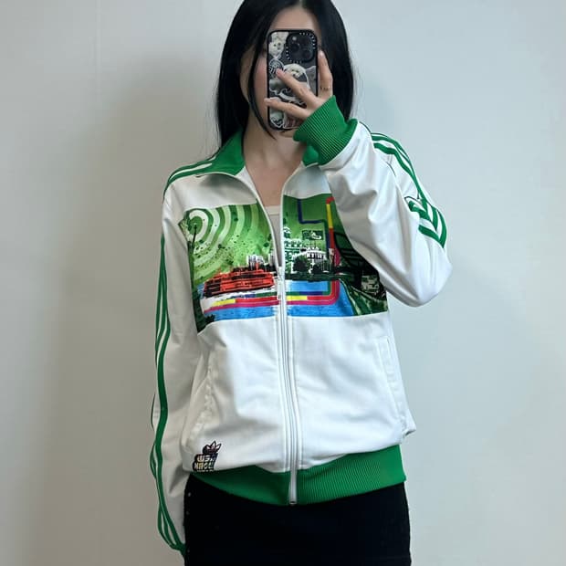 아디다스 뉴욕 자유의 여신상 트랙탑 져지