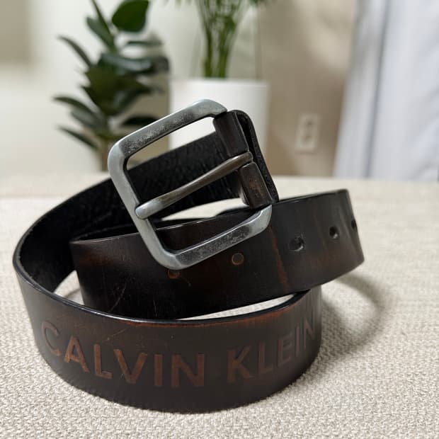 캘빈클라인 진스 가죽 벨트