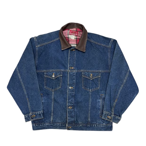 말보로 컨트리 레더넥 데님자켓(XL)