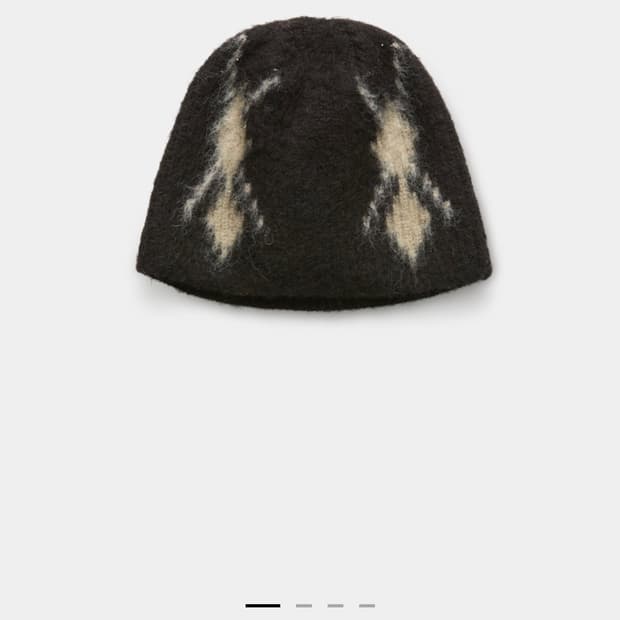 [구합니다] 쿠어 헤어리 아가일 블랙 비니