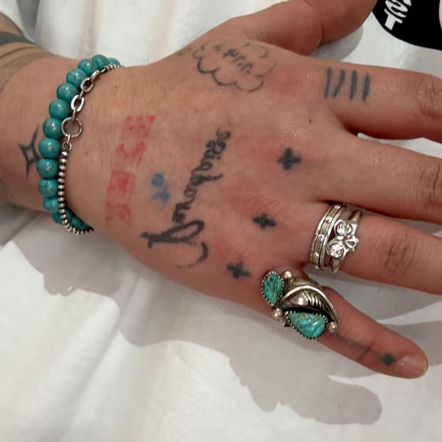 TTF✳️빈티지 네이티브 아메리칸 터키석 실버링