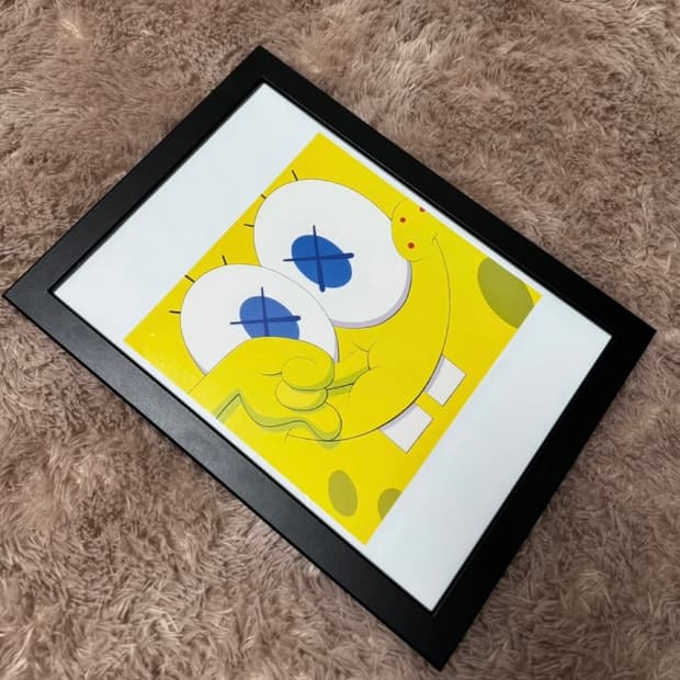 카우스 x 스펀지밥 그림액자