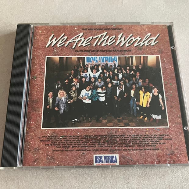 마이클잭슨 참여 We Are The World 팝 CD