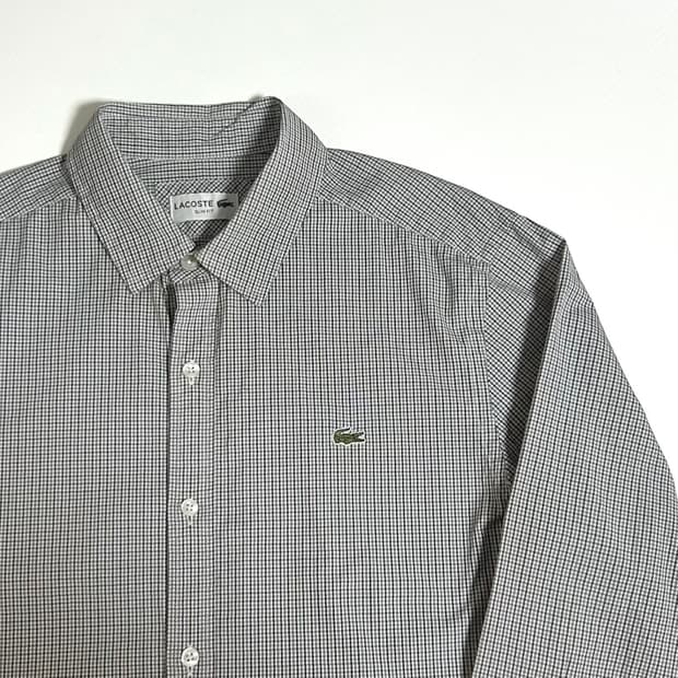 [M] Lacoste 라코스테 신형 체크셔츠