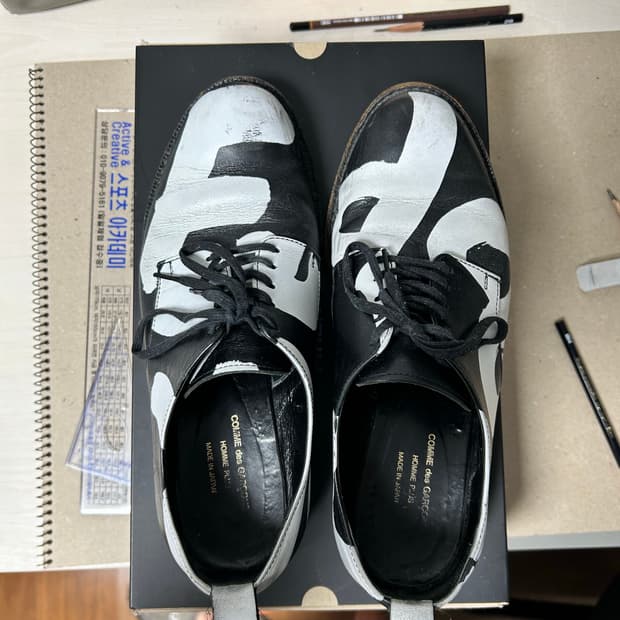 Comme des garcon homme plus 더비슈즈