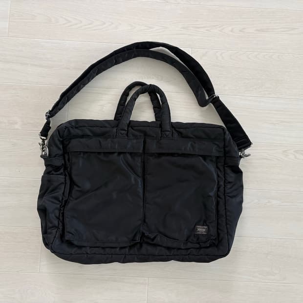 PORTER TANKER 2WAY BRIEFCASE (Black)