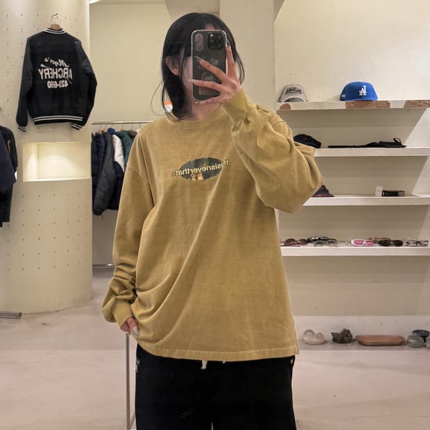 디스이즈네버댓 그래픽 롱슬리브 티셔츠 U810