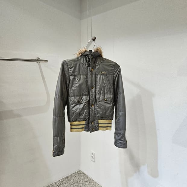 아디다스 후드 패딩 점퍼