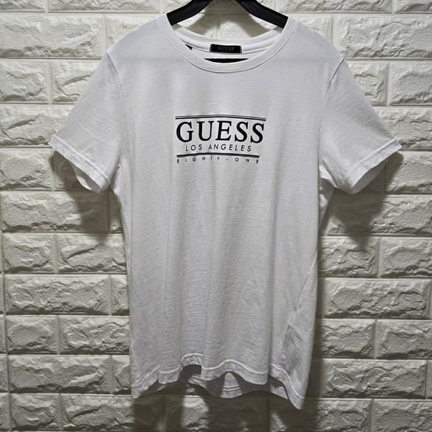 게스 빅 스펠로고 반팔티 90~95