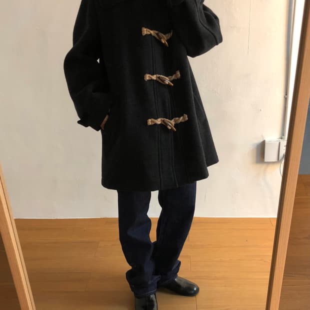 빈티지 더플 코트