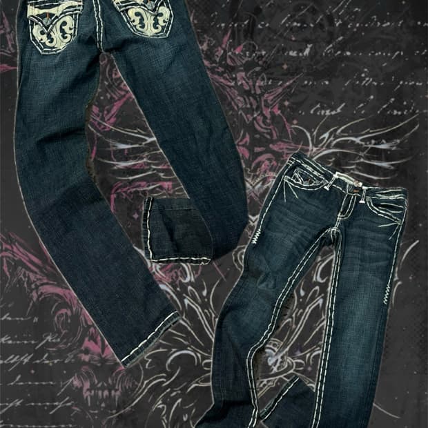 Laguna beach stitch low-rise pants