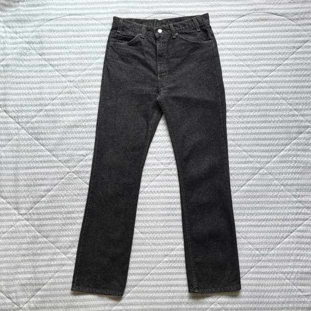 90s 빈티지 리바이스 517 블랙 허리41cm