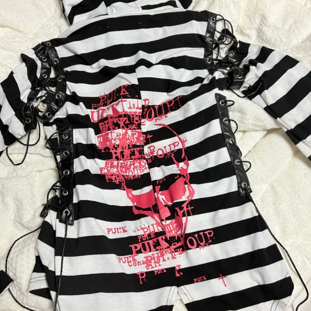 ACDC RAG 펑크 후드집업 팔아요