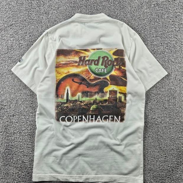 하드락카페 헤비티 코펜하겐 반팔 티셔츠 ( S ) / 11362