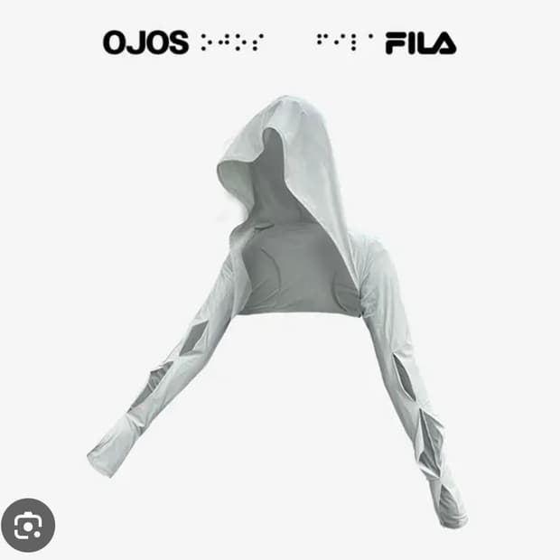 (택포)오호스 휠라 후디 래쉬가드 Cutout Hoodie