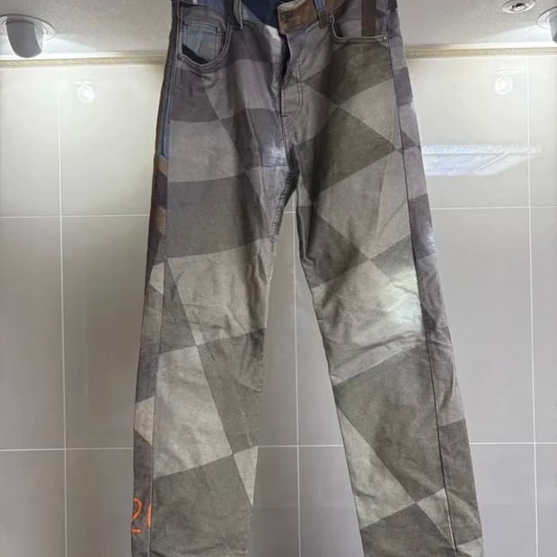 serapis maritime 프린팅 바지 M