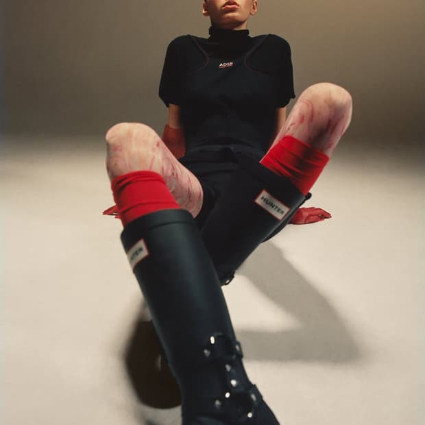 [250] 헌터 X 앤더슨벨 오리지날 2.0 톨 부츠 블랙