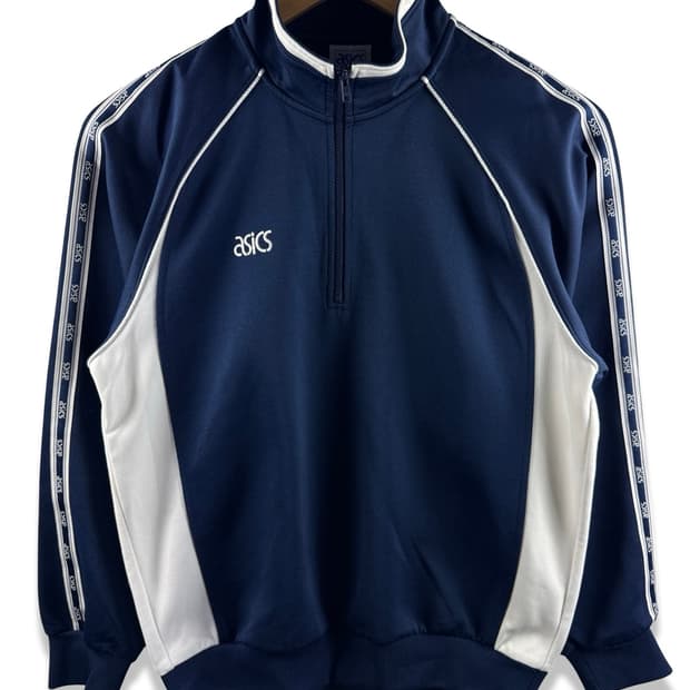 아식스 올드스쿨 하프집업 져지2762