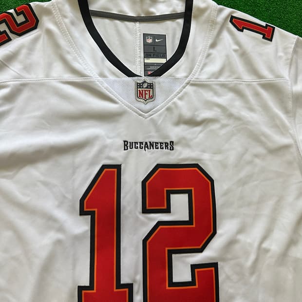 NFL 템파베이 브래디 유니폼 L