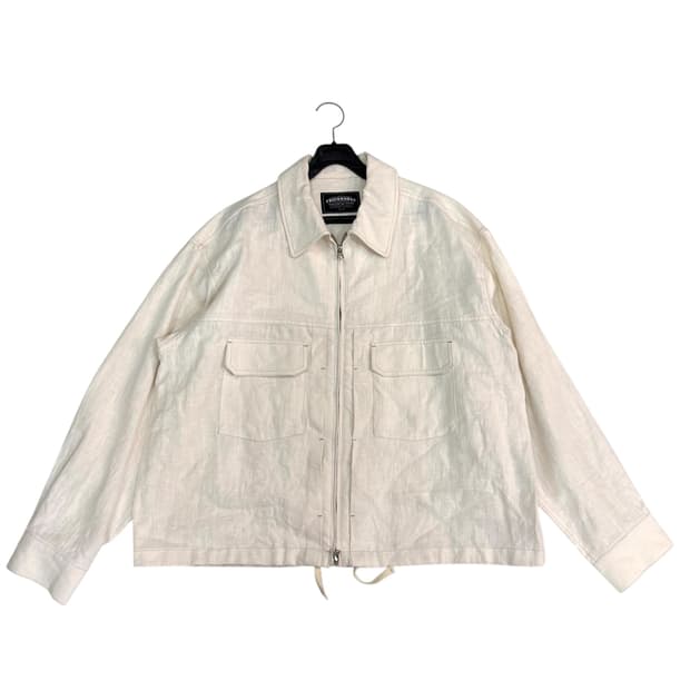 프리즘웍스 리넨 트러커 자켓