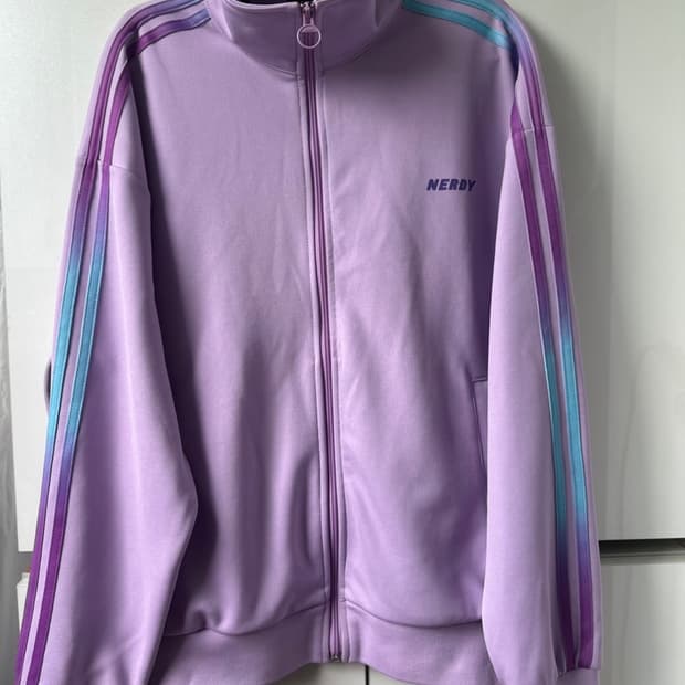 널디 NERDY 라일락 트랙탑 저지 남여공용