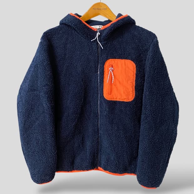 (여성S)유니클로 JW앤더슨 후리스 후드자켓