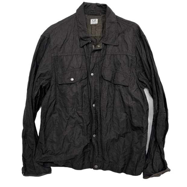 C.P. COMPANY SILKED NYLON SHIRT JACKET