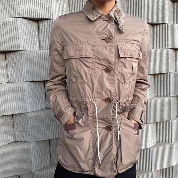 꼼데가르송 옴므 리버시블 필드자켓/맥코트