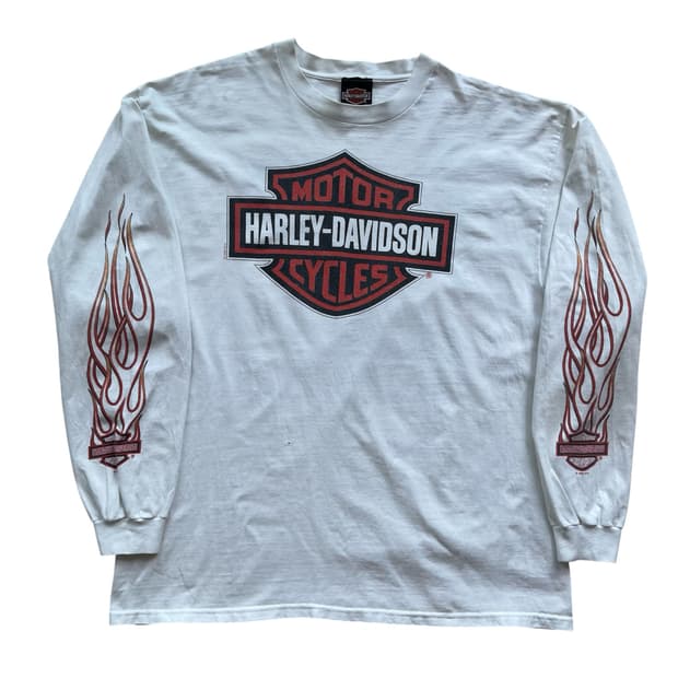 Harley davidson flame long sleeve