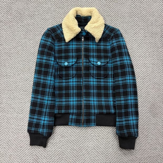 마크제이콥스 퍼카라 체크 자켓 v2668