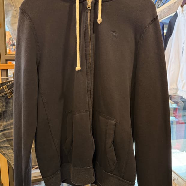 아베크롬비 네이비 후드집업