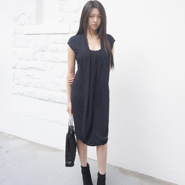 ‎MAISON MARGIELA Line 4 sheer dress