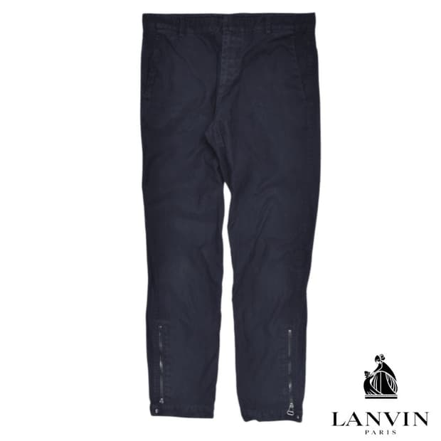 랑방 빈티지 구제 절개 코튼 치노팬츠 면바지 M25061120