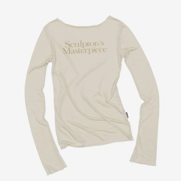 스컬프터 Masterpiece Sheer Top L.Beige